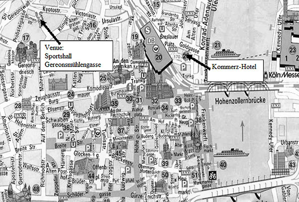 City-Map of Cologne