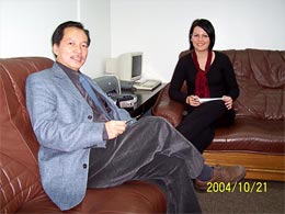 Monika Kochańska interviews Master Trân Trieu Quân