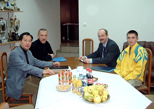 Meeting with Mr. Oleg Solovey, President of Ukraine Taekwon-Do ITF Federation