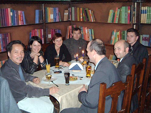 Belarusian delegates took part in the official dinner with Master Trân Trieu Quân and Mr. Tadeusz Loboda